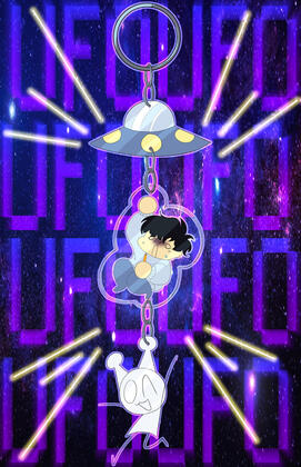 Ufo Keychain