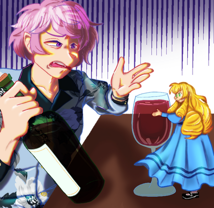 Drinking Wine